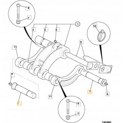 SWORZEŃ ŁĄCZNIKA JCB MINI 8014-8020 811/90697