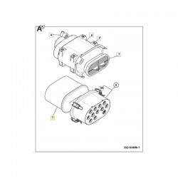 FILTRY POWIETRZA SILNIK JCB 3CX 4CX 32/925683 OEM